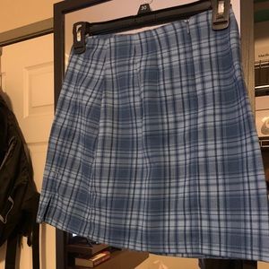 Blue Mini Skirt